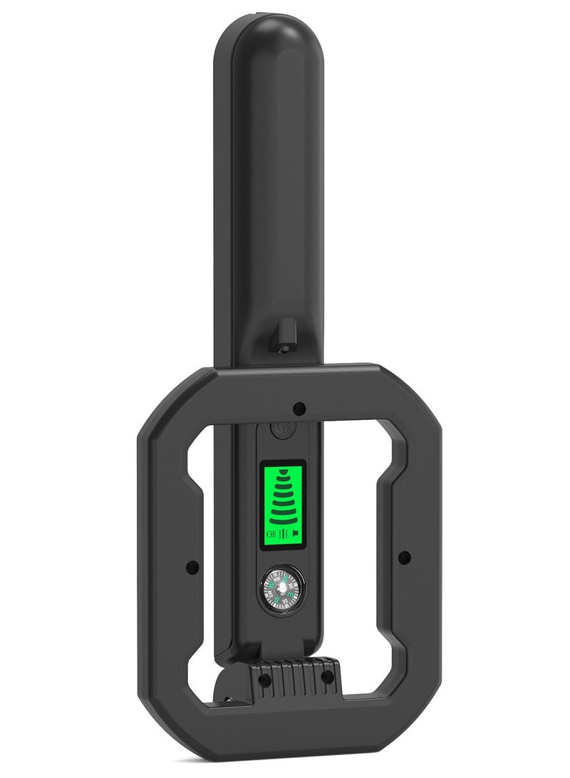 Handheld Metal Detector with LCD Display, High Sensitivity 360° Detection, Portable Metal Scanner with Sound & Vibration Alerts - Image 1